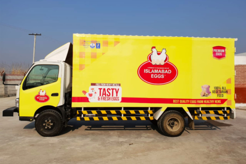 Islamabad Eggs Delivery Truck